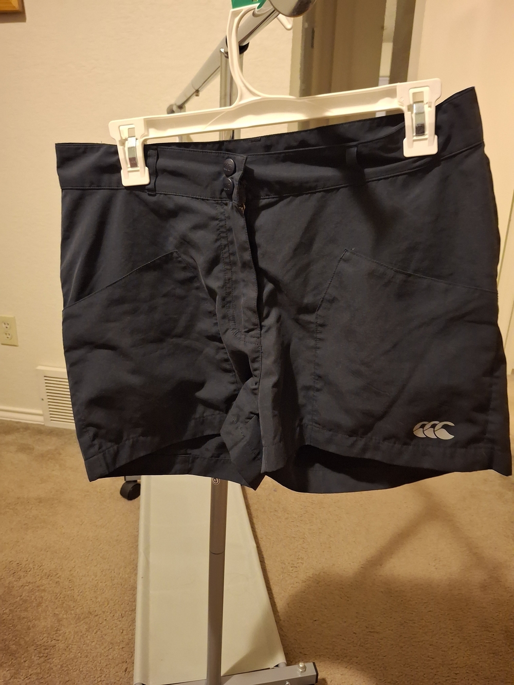Canterbury Navy Athletic Shorts for Women - Performance Swim/Active Shorts
